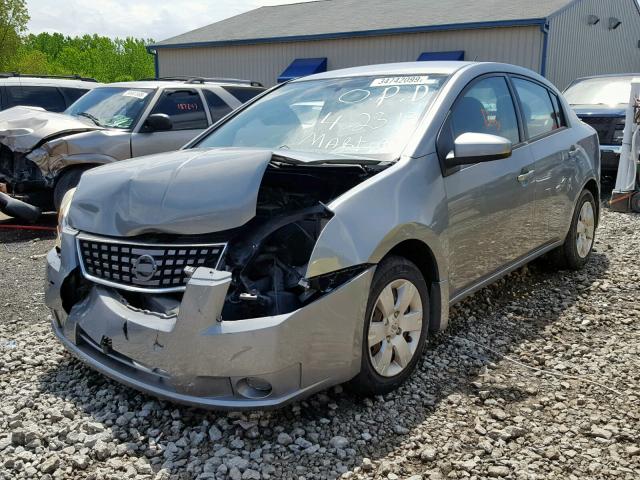 3N1AB61E98L676038 - 2008 NISSAN SENTRA 2.0 GRAY photo 2