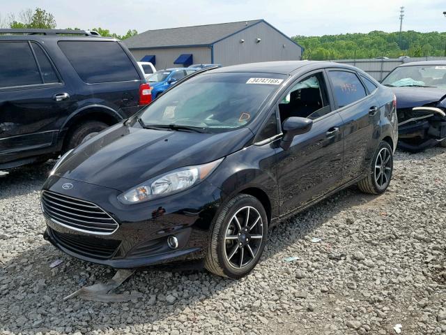 3FADP4BJXHM147192 - 2017 FORD FIESTA SE BLACK photo 2