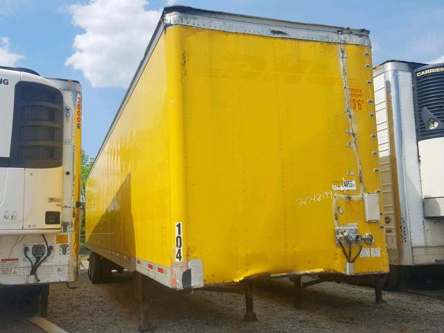 1UYVS253X1P384703 - 2001 UTILITY TRAILER YELLOW photo 1