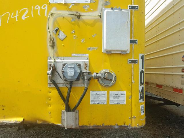 1UYVS253X1P384703 - 2001 UTILITY TRAILER YELLOW photo 8