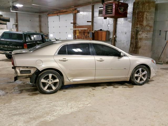 1G1ZC5E10BF261697 - 2011 CHEVROLET MALIBU 1LT 棕色 照片 9