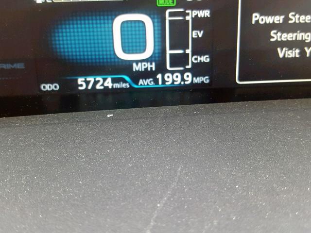 JTDKARFP8H3057846 - 2017 TOYOTA PRIUS PRIM 红色 照片 8