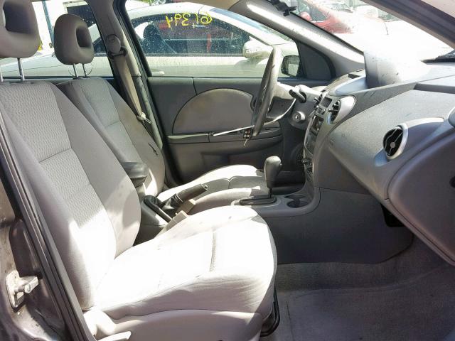 1G8AJ58F57Z209404 - 2007 SATURN ION LEVEL WHITE photo 5