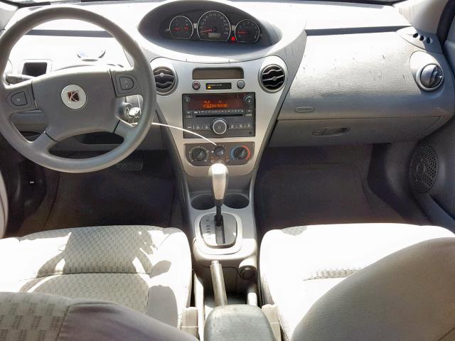 1G8AJ58F57Z209404 - 2007 SATURN ION LEVEL WHITE photo 9