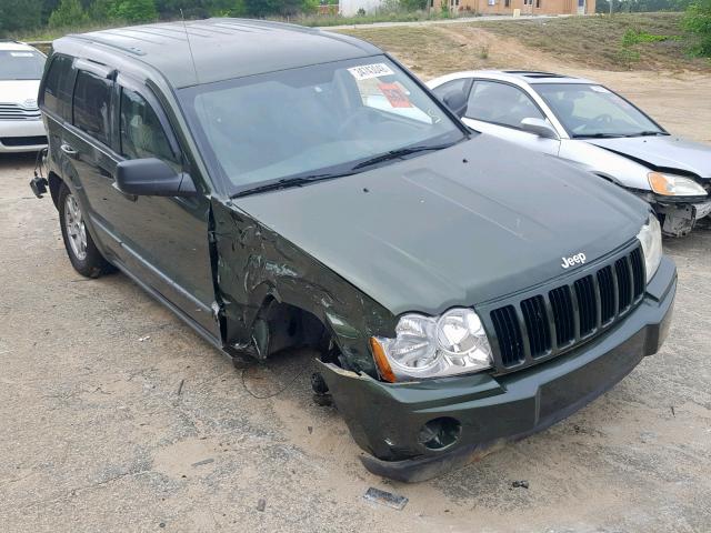 1J8GR48K57C686975 - 2007 JEEP GRAND CHER GREEN photo 1