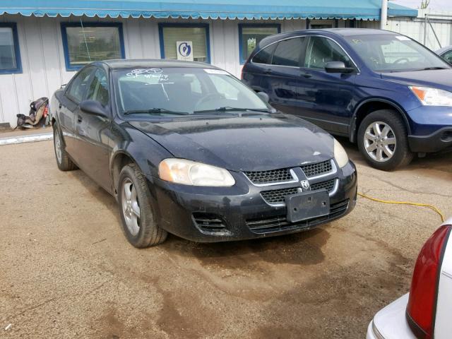 1B3EL46X96N278935 - 2006 DODGE STRATUS SX BLACK photo 1