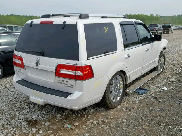 5LMJJ2J57DEL06783 - 2013 LINCOLN NAVIGATOR WHITE photo 4