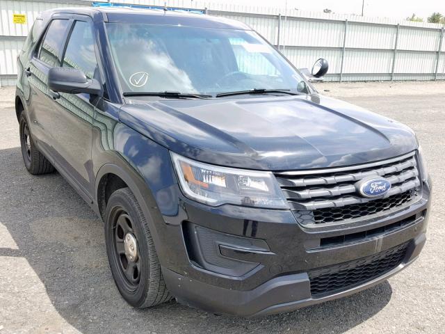 1FM5K8AR4HGB82831 - 2017 FORD EXPLORER P BLACK photo 1