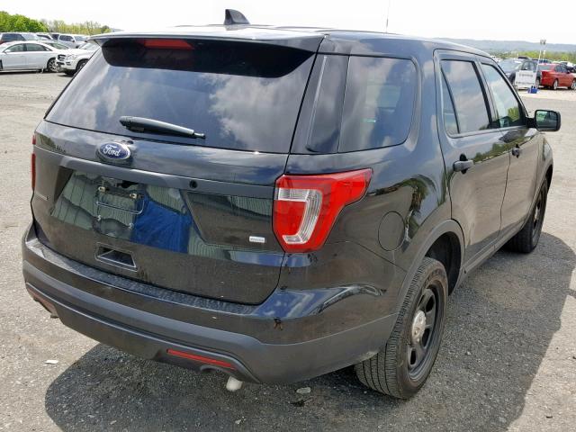 1FM5K8AR4HGB82831 - 2017 FORD EXPLORER P BLACK photo 4