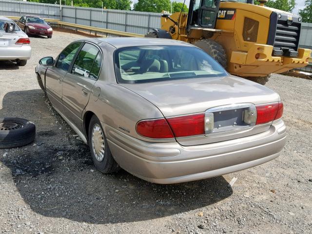 1G4HP54K624222864 - 2002 BUICK LESABRE CU BEIGE photo 3