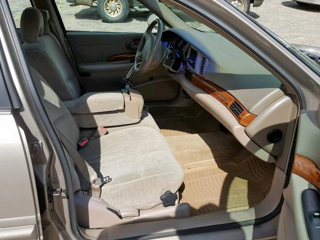 1G4HP54K624222864 - 2002 BUICK LESABRE CU BEIGE photo 5