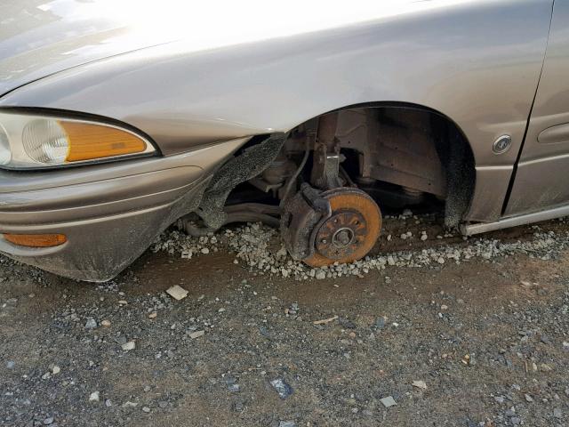 1G4HP54K624222864 - 2002 BUICK LESABRE CU BEIGE photo 9