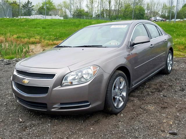 1G1ZD5EB1AF109609 - 2010 CHEVROLET MALIBU 2LT BROWN photo 2