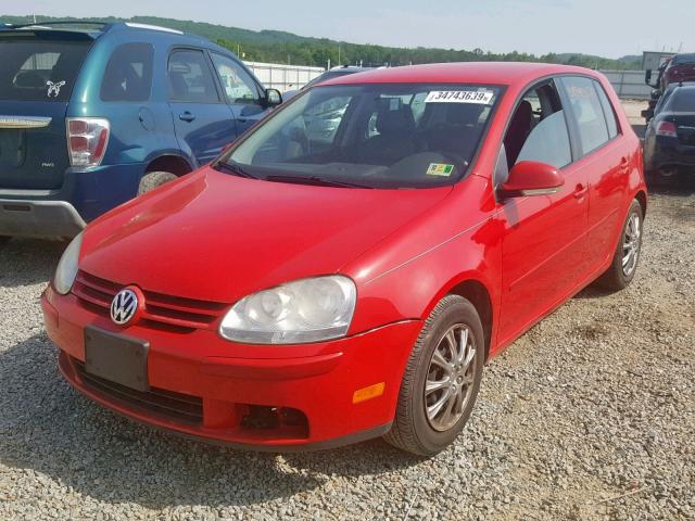 WVWDA71K08W066936 - 2008 VOLKSWAGEN RABBIT RED photo 2