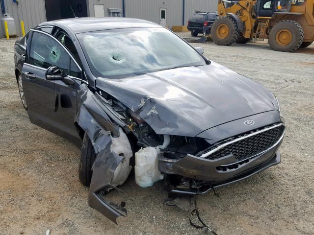 3FA6P0D93HR351727 - 2017 FORD FUSION TIT CHARCOAL photo 1