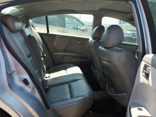 1N4BA41E34C840999 - 2004 NISSAN MAXIMA SE SILVER photo 6