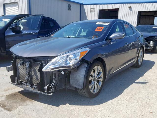 KMHFG4JG4CA128311 - 2012 HYUNDAI AZERA GLS GRAY photo 2