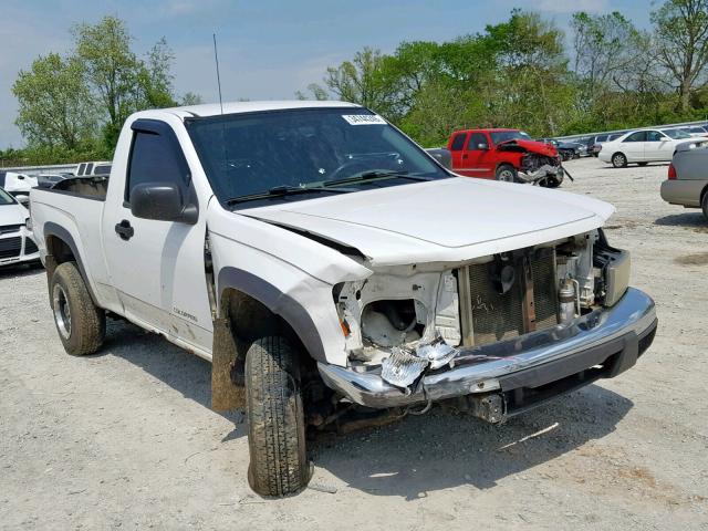 1GCDT146258240091 - 2005 CHEVROLET COLORADO WHITE photo 1