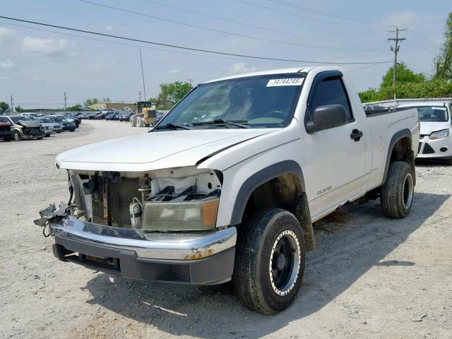 1GCDT146258240091 - 2005 CHEVROLET COLORADO WHITE photo 2