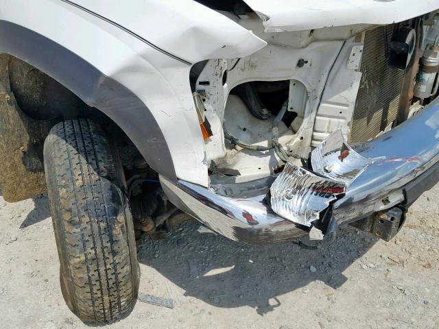 1GCDT146258240091 - 2005 CHEVROLET COLORADO WHITE photo 9