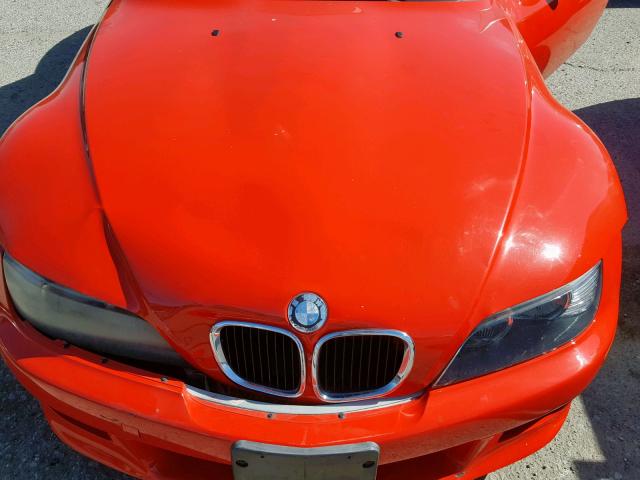 4USCH934XYLF87954 - 2000 BMW Z3 2.3 RED photo 7