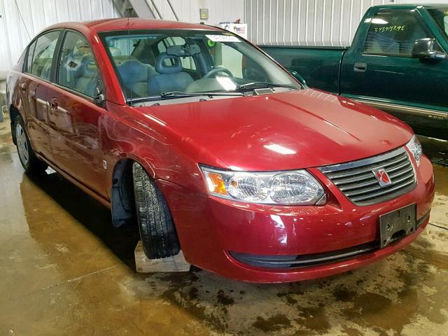 1G8AJ55F07Z132879 - 2007 SATURN ION LEVEL MAROON photo 1