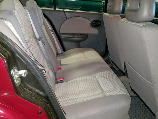 1G8AJ55F07Z132879 - 2007 SATURN ION LEVEL MAROON photo 6