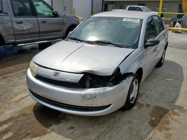 1G8AG52F84Z112457 - 2004 SATURN ION LEVEL SILVER photo 2