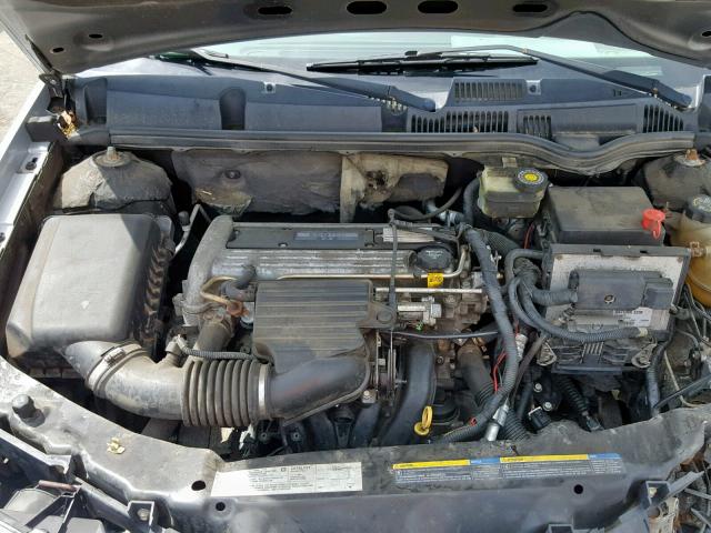 1G8AG52F84Z112457 - 2004 SATURN ION LEVEL SILVER photo 7