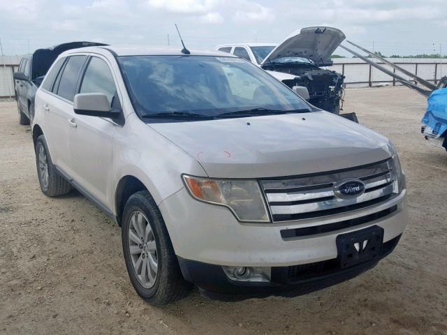 2FMDK3KC8ABA15314 - 2010 FORD EDGE LIMIT WHITE photo 1