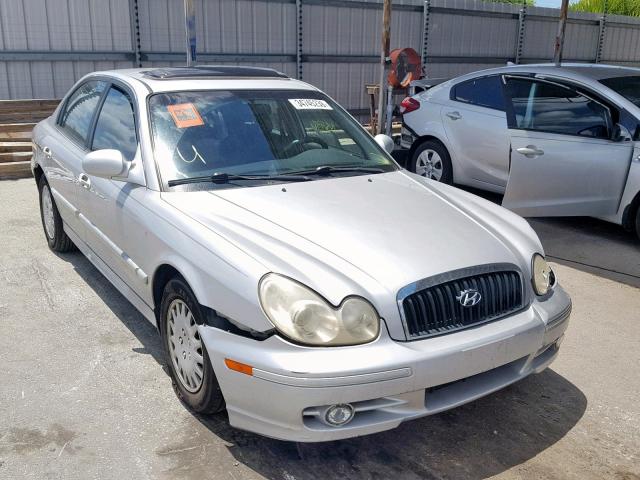 KMHWF25H55A207225 - 2005 HYUNDAI SONATA GL SILVER photo 1