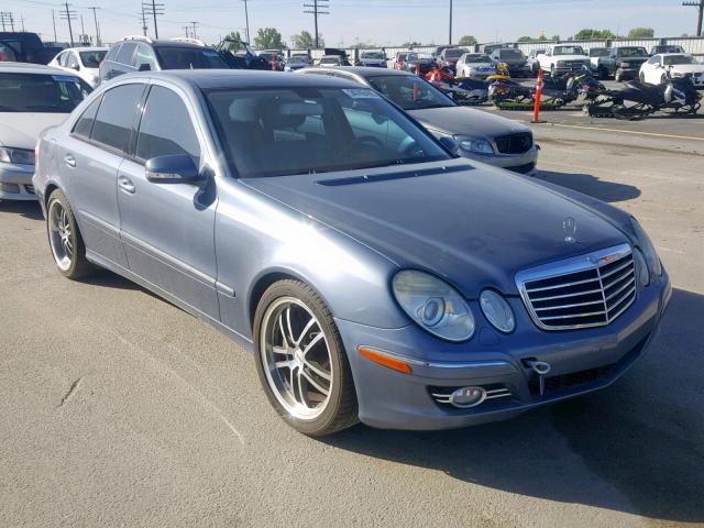 WDBUF56X27B134491 - 2007 MERCEDES-BENZ E 350 BLUE photo 1