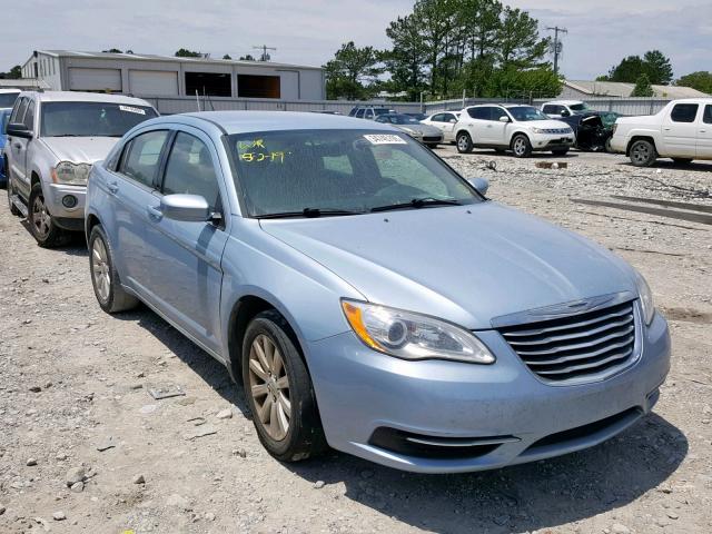 1C3CCBBB9DN609860 - 2013 CHRYSLER 200 TOURIN BLUE photo 1