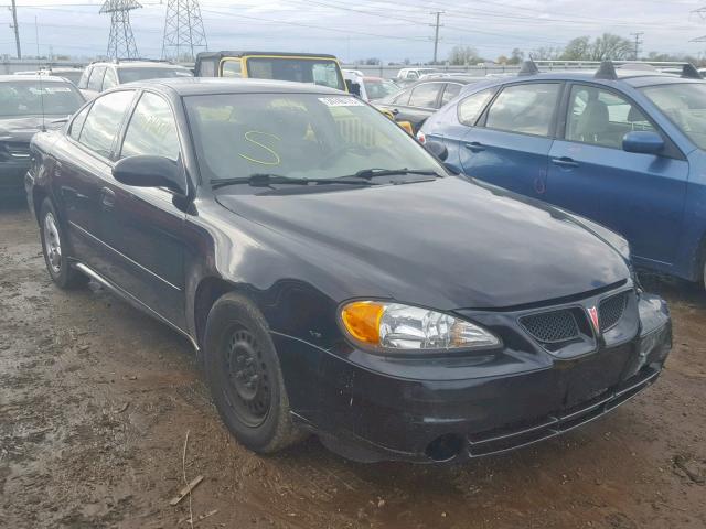 1G2NE52E65M199153 - 2005 PONTIAC GRAND AM S BLACK photo 1