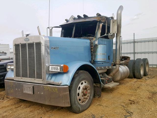 1XP5D49X45N876886 - 2005 PETERBILT 379 BLUE photo 2