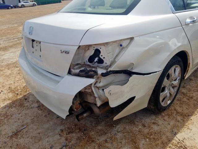 1HGCP36858A020775 - 2008 HONDA ACCORD EXL  photo 9