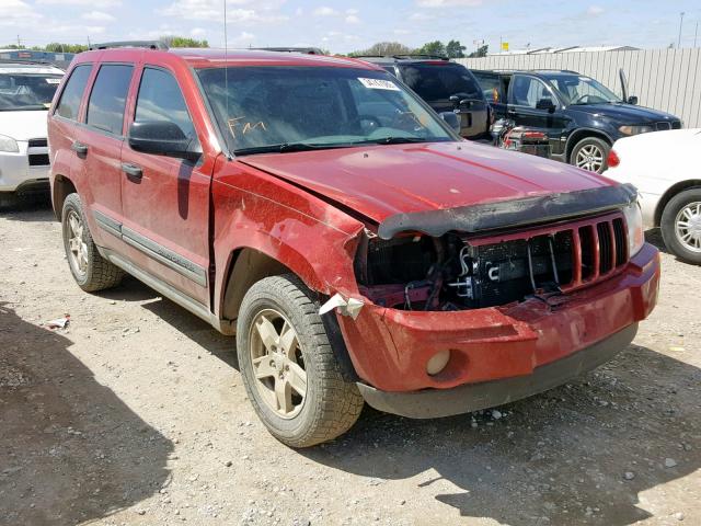 1J4GR48K66C101210 - 2006 JEEP GRAND CHER RED photo 1