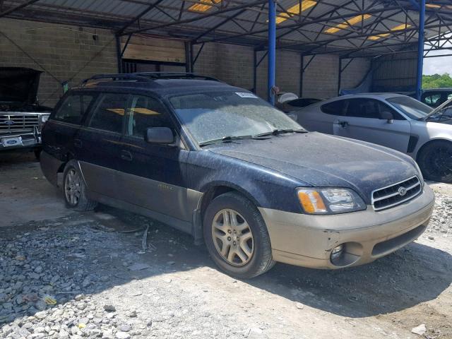 4S3BH665227663460 - 2002 SUBARU LEGACY OUT TWO TONE photo 1