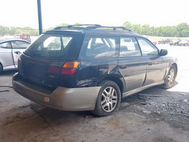 4S3BH665227663460 - 2002 SUBARU LEGACY OUT TWO TONE photo 4