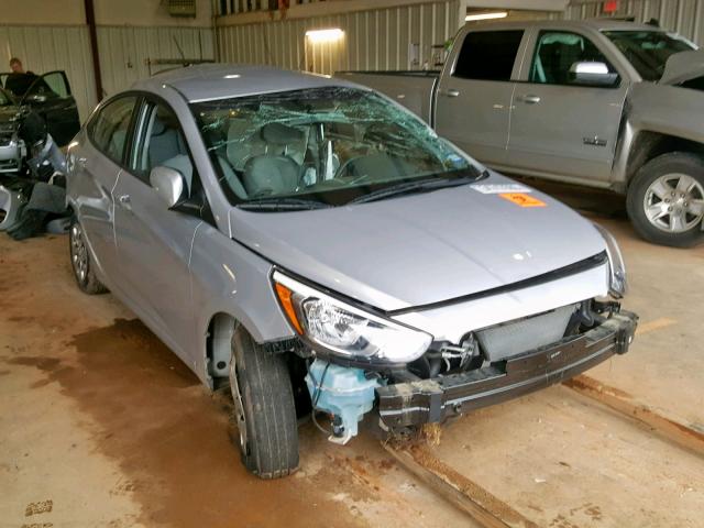 KMHCT4AE1GU050118 - 2016 HYUNDAI ACCENT SE SILVER photo 1