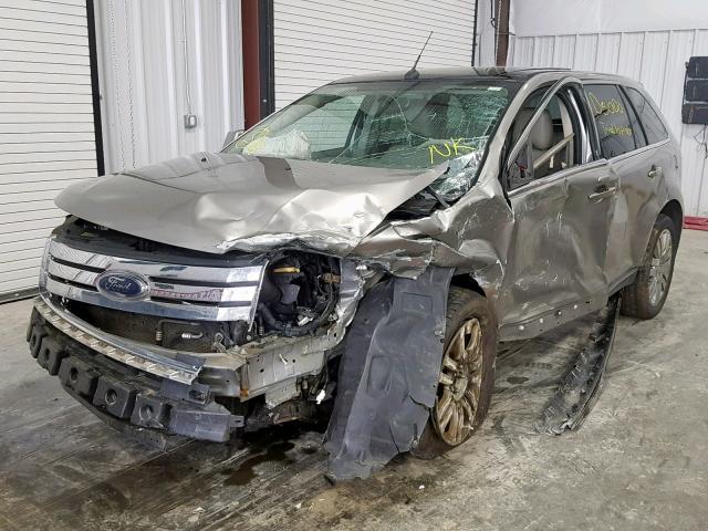 2FMDK39C08BA38165 - 2008 FORD EDGE LIMIT GRAY photo 2