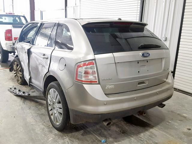 2FMDK39C08BA38165 - 2008 FORD EDGE LIMIT GRAY photo 3