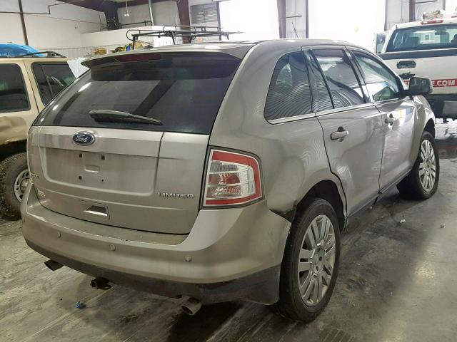 2FMDK39C08BA38165 - 2008 FORD EDGE LIMIT GRAY photo 4