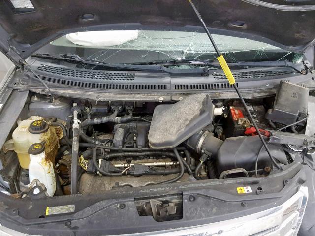 2FMDK39C08BA38165 - 2008 FORD EDGE LIMIT GRAY photo 7