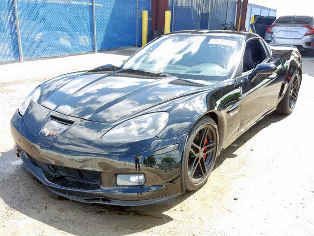 1G1YY26E285116785 - 2008 CHEVROLET CORVETTE Z BLACK photo 2