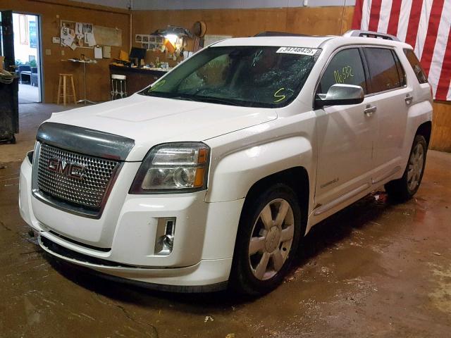 2GKFLZE39D6138114 - 2013 GMC TERRAIN DE WHITE photo 2