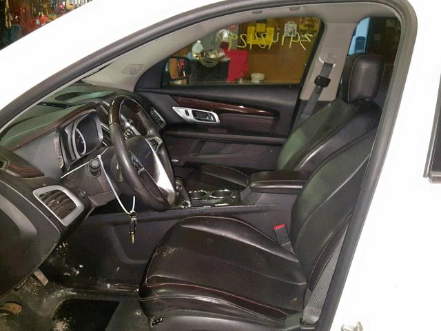 2GKFLZE39D6138114 - 2013 GMC TERRAIN DE WHITE photo 5