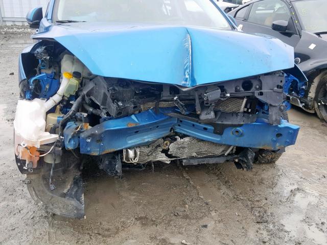 JM1BL1V75C1613645 - 2012 MAZDA 3 I BLUE photo 9