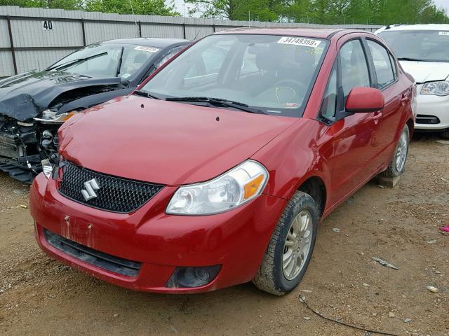 JS2YC5A39C6303818 - 2012 SUZUKI SX4 LE RED photo 2