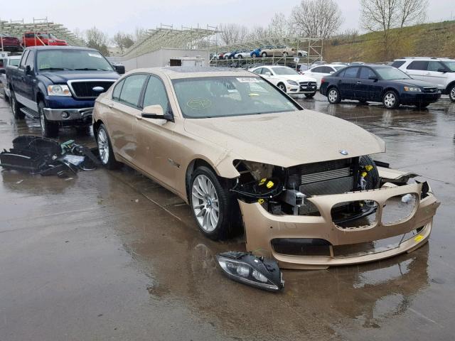 WBAYF8C52ED653045 - 2014 BMW ALPINA B7 ოქროსფერი ფოტო 1